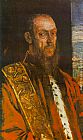 Jacopo Robusti Tintoretto Canvas Paintings - Portrait of Vincenzo Morosini